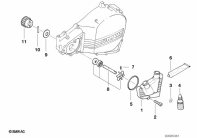 F650ST (E169) WATER PUMP parts diagram