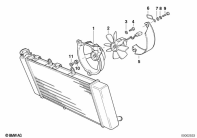 F650ST (E169) FAN parts diagram