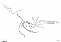 F650ST (E169) BOWDEN CABLE parts diagram