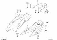 F650ST (E169) REAR WHEEL COVER parts diagram