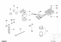 F650ST (E169) FUSE BOX / RELAY parts diagram