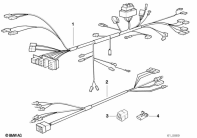 F650ST (E169) CABLE HARNESS parts diagram