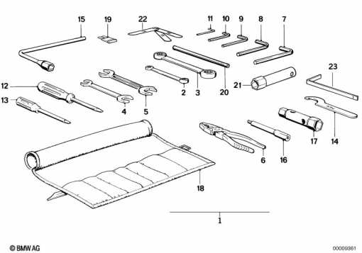 K75C (K569) CAR TOOL exploded view parts diagram