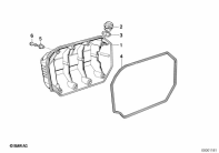 K75C (K569) CRANK CASE COVER parts diagram