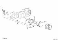 K75C (K569) CONNECTING ROD parts diagram
