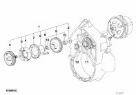 K75C (K569) STARTER 1-WAY CLUTCH/REDUCT GEAR SHAFT parts diagram
