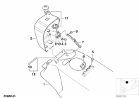 K75C (K569) FUEL TANK/AUTHORITIES parts diagram