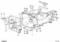 K75C (K569) TRANSMISSION HOUS./MOUNT. PARTS/GASKETS parts diagram
