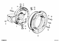 K75C (K569) DIFFERENTIAL-HOUSING/HOUSING COVER parts diagram