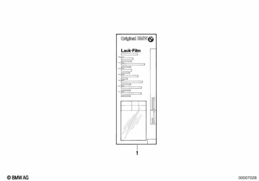 K100 (K589) PAINT-FILM exploded view parts diagram