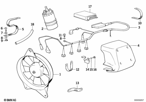 K100 (K589) ANTI-INTERFERENCE KIT exploded view parts diagram