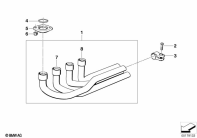 K100 (K589) EXHAUST PIPE parts diagram