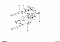 K100 (K589) 5-SPEED TRANSMISSION - GEARSHIFT parts diagram