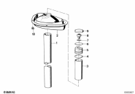 K100 (K589) STANCHION parts diagram