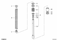 K100 (K589) ABSORBER parts diagram