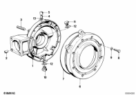 K100 (K589) DIFFERENTIAL-HOUSING/HOUSING COVER parts diagram