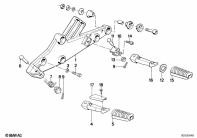 K100 (K589) FOOTPEG PLATE/FOOTPEG parts diagram