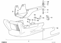 K100 (K589) MOUNTING PARTS SET parts diagram