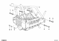 K100 (K589) ENGINE SUSPENSION parts diagram