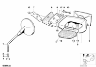 K100 (K589) MIRROR parts diagram
