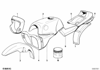 K100 (K589) PAINTED PARTS 576 POLARIS parts diagram