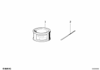 K100 (K589) PAINT/PENCIL parts diagram
