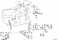 K100 (K589) BENCH SEAT, OFFICIALS UTILITY parts diagram
