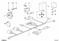 K100 (K589) SIGNAL.LIGHT F TONE-SEQUENC CTRL SYSTEM parts diagram