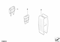 K100 (K589) FUSES parts diagram