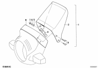 K100 (K589) SLIPSTREAM DEFLECTOR parts diagram