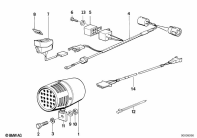 K100 (K589) SIREN parts diagram