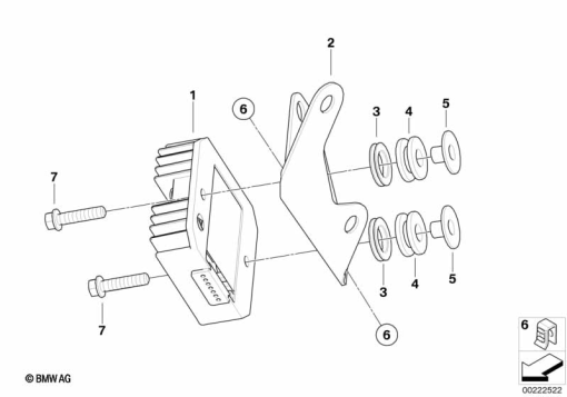 G650GS 10-15 (R131) VOLTAGE REGULATOR exploded view parts diagram
