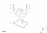 G650GS 10-15 (R131) CYLINDER HEAD COVER parts diagram