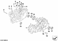 G650GS 10-15 (R131) ENGINE HOUSING MOUNTING PARTS parts diagram
