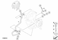 G650GS 10-15 (R131) LUBRICATION SYST., PIPES parts diagram