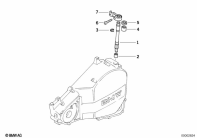G650GS 10-15 (R131) CLUTCH CONTROL parts diagram