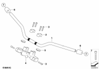 G650GS 10-15 (R131) HANDLEBAR parts diagram