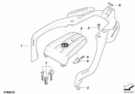 G650GS 10-15 (R131) HANDLE WITH LUGGAGE SUPPORT parts diagram