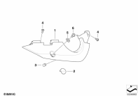 G650GS 10-15 (R131) TAIL TRIM parts diagram