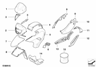 G650GS 10-15 (R131) PRIMED PARTS parts diagram