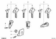 G650GS 10-15 (R131) LOCKS parts diagram