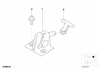 G650GS 10-15 (R131) DUALSEAT LOCKING MECHANISM parts diagram