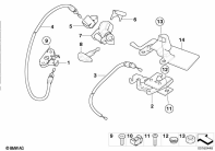 G650GS 10-15 (R131) SEAT BENCH LOCKING SYSTEM parts diagram