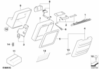 G650GS 10-15 (R131) SINGLE PARTS, VARIO CASE parts diagram
