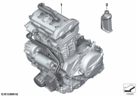 F700GS (K70) ENGINE parts diagram