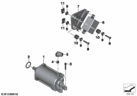 F700GS (K70) STARTER parts diagram