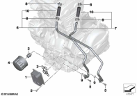 F700GS (K70) HEAT EXCHANGER/LEADS parts diagram