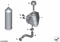 F700GS (K70) EXPANSION TANK parts diagram