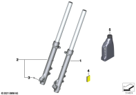 F700GS (K70) TELESCOPE-FORK parts diagram