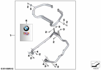 F700GS (K70) SET OF CASE HOLDERS, VARIO CASES parts diagram